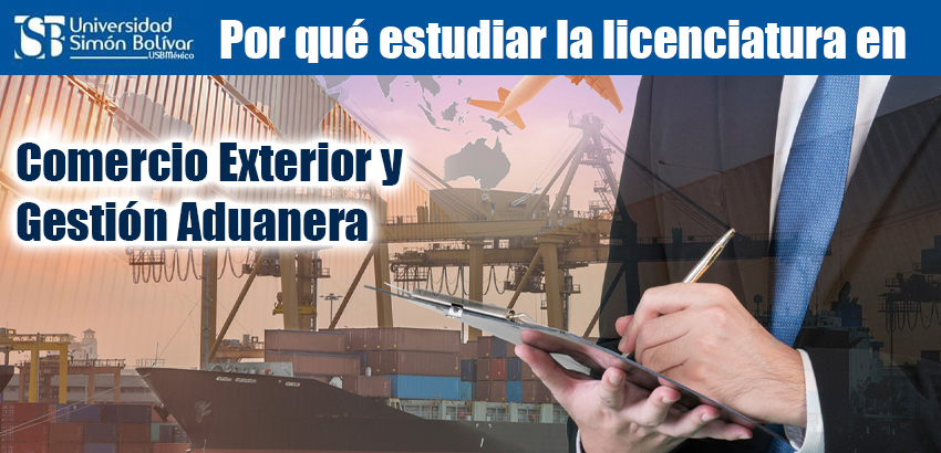 Banner 18 - Licenciatura en Comercio Exterior y Gestión Aduanera de la USB
